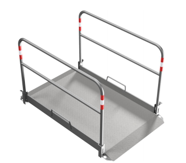 Schachtbrücke / Grabenbrücke aus Aluminium